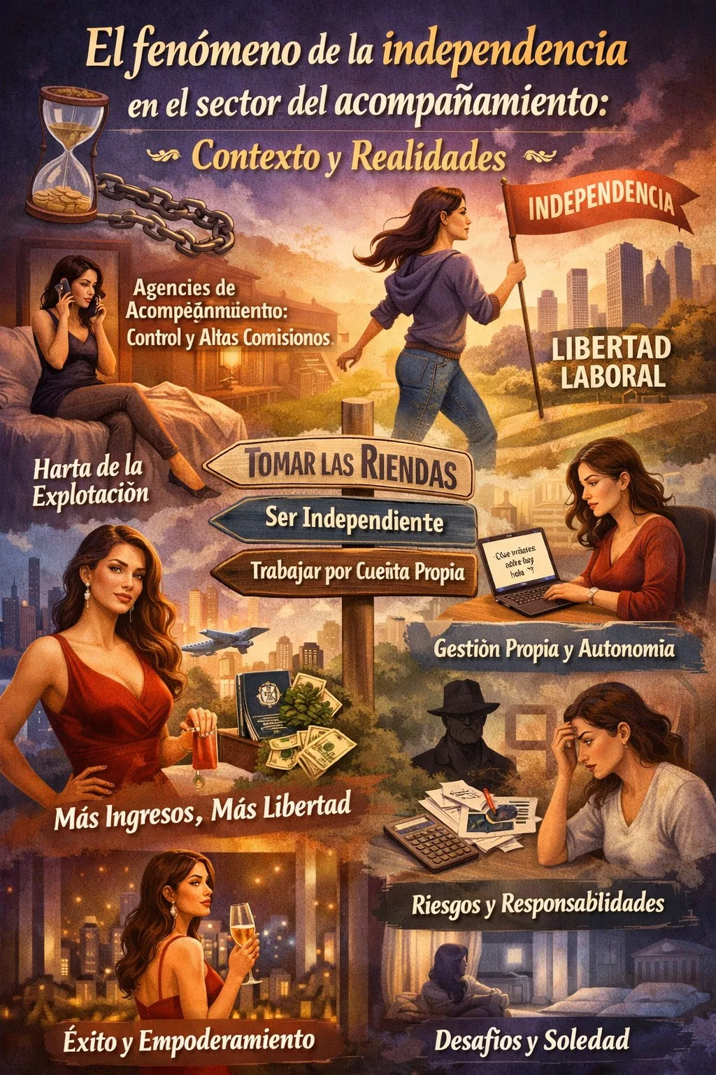 El fenómeno de la independencia en el sector del acompañamiento: contexto y realidades