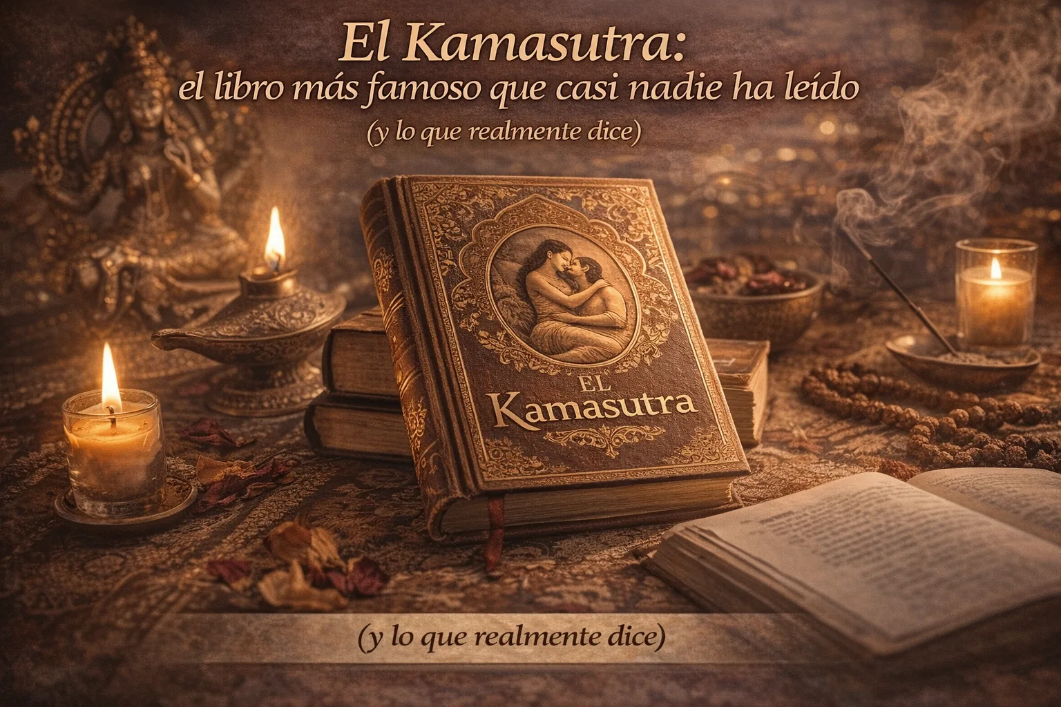 El Kamasutra: el libro más famoso que casi nadie ha leído (y lo que realmente dice)